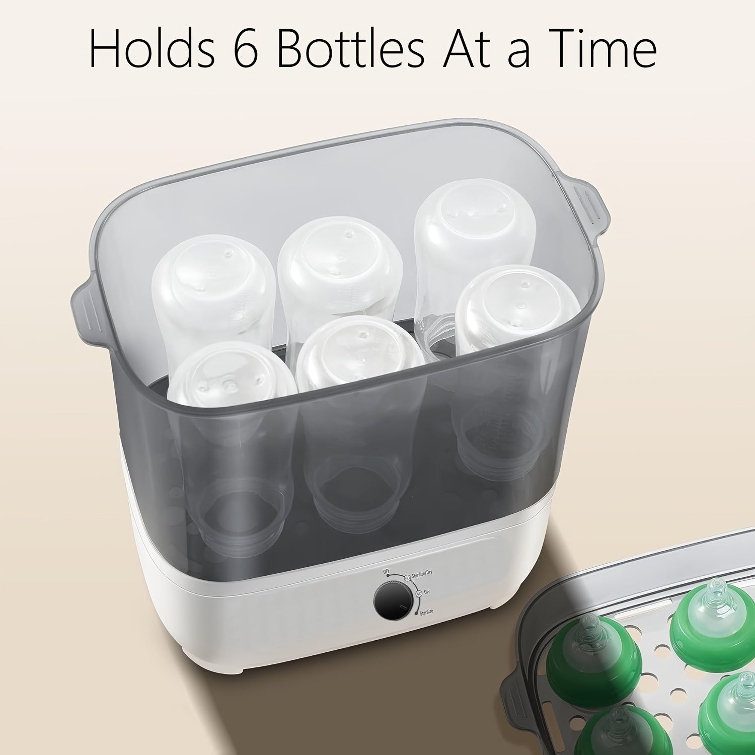 All-in-One Baby Bottle Sterilizer & Dryer