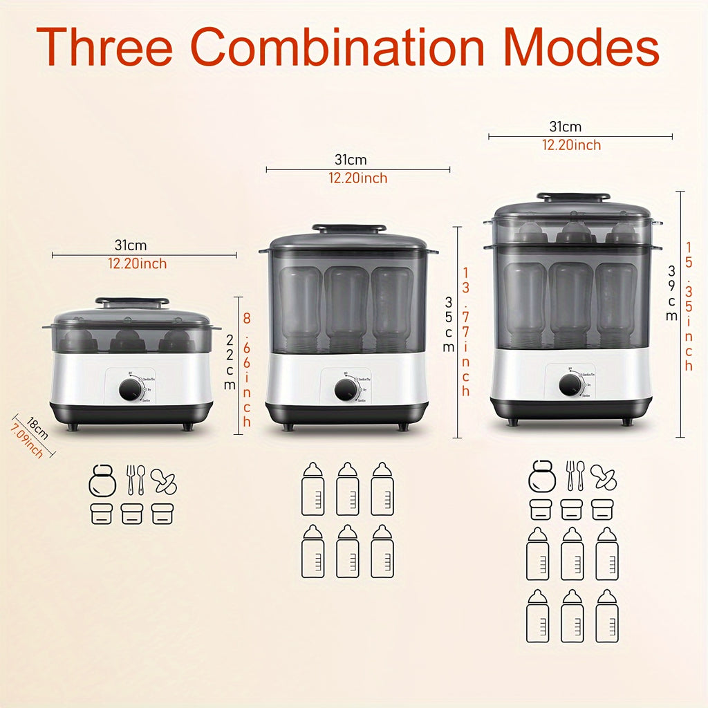 All-in-One Baby Bottle Sterilizer & Dryer