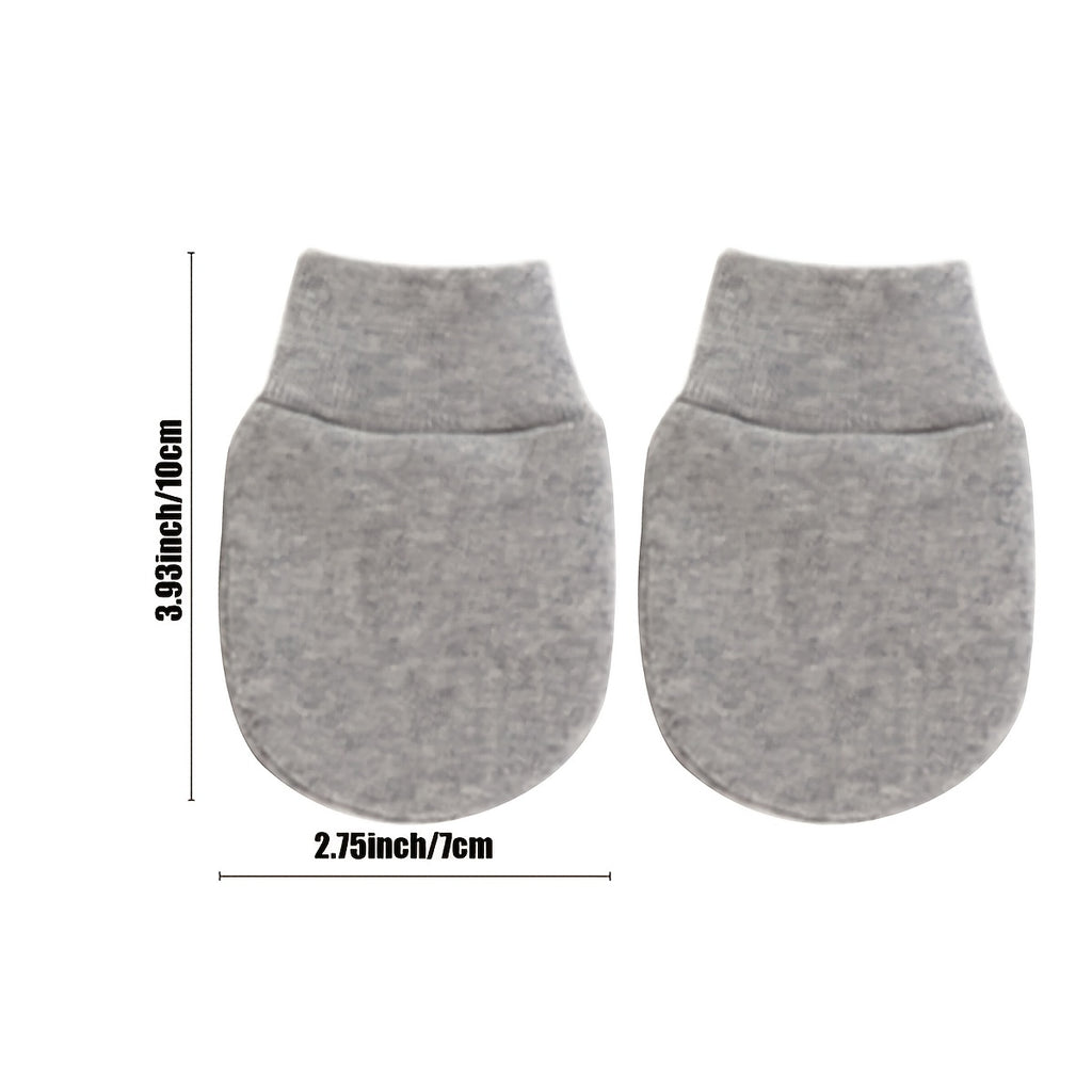 Cute 3-Piece Newborn Baby Hat, Mittens, Socks Set