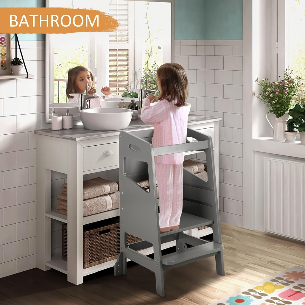 Kids Learning Tower with Chalkboard