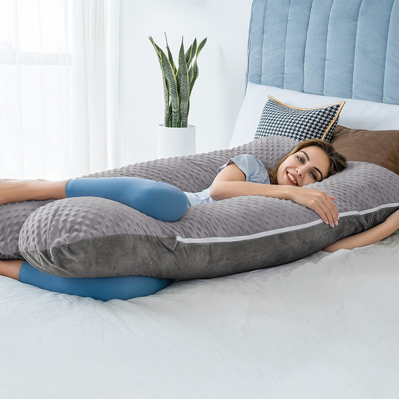 QUEENROSE Pregnancy Pillow - Full Body Support