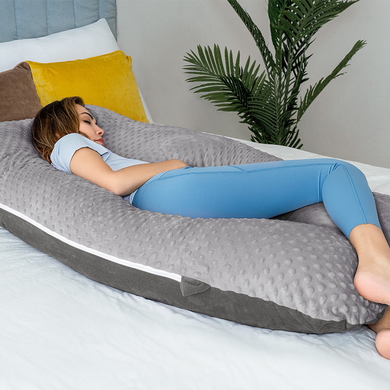 QUEENROSE Pregnancy Pillow - Full Body Support