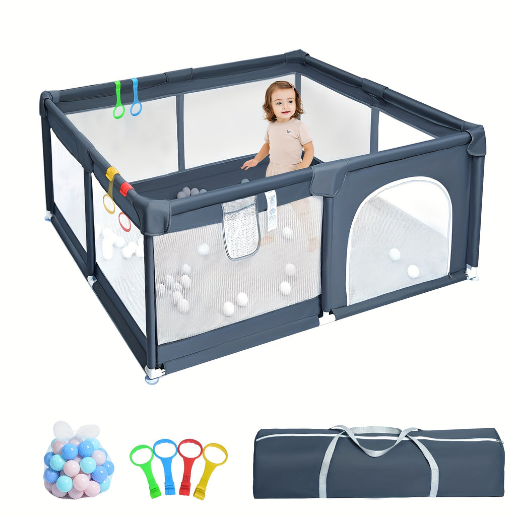 Large Baby Playpen with Gate
