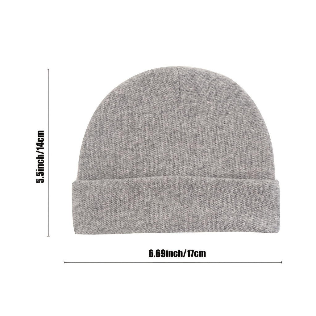 Cute 3-Piece Newborn Baby Hat, Mittens, Socks Set