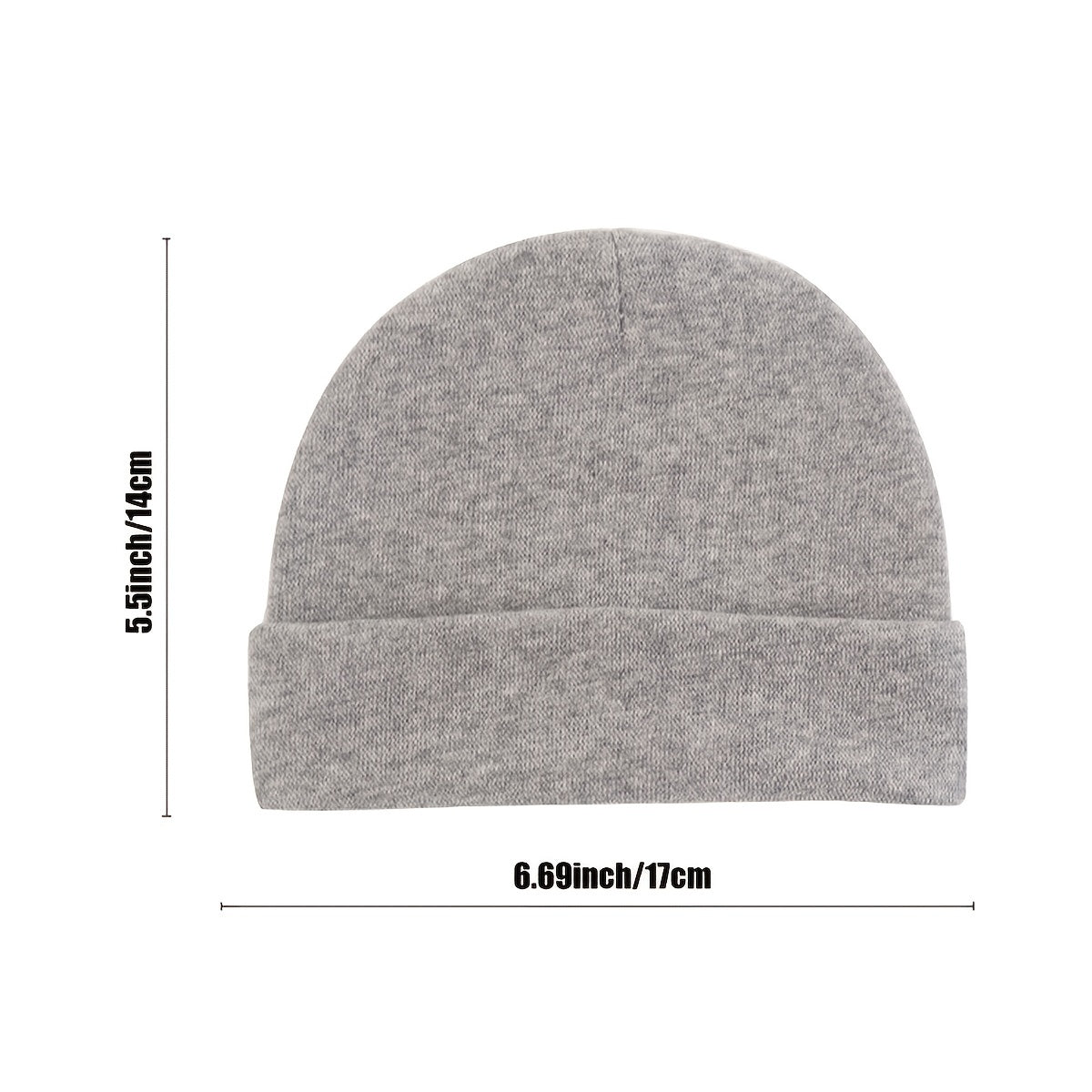 Cute 3-Piece Newborn Baby Hat, Mittens, Socks Set