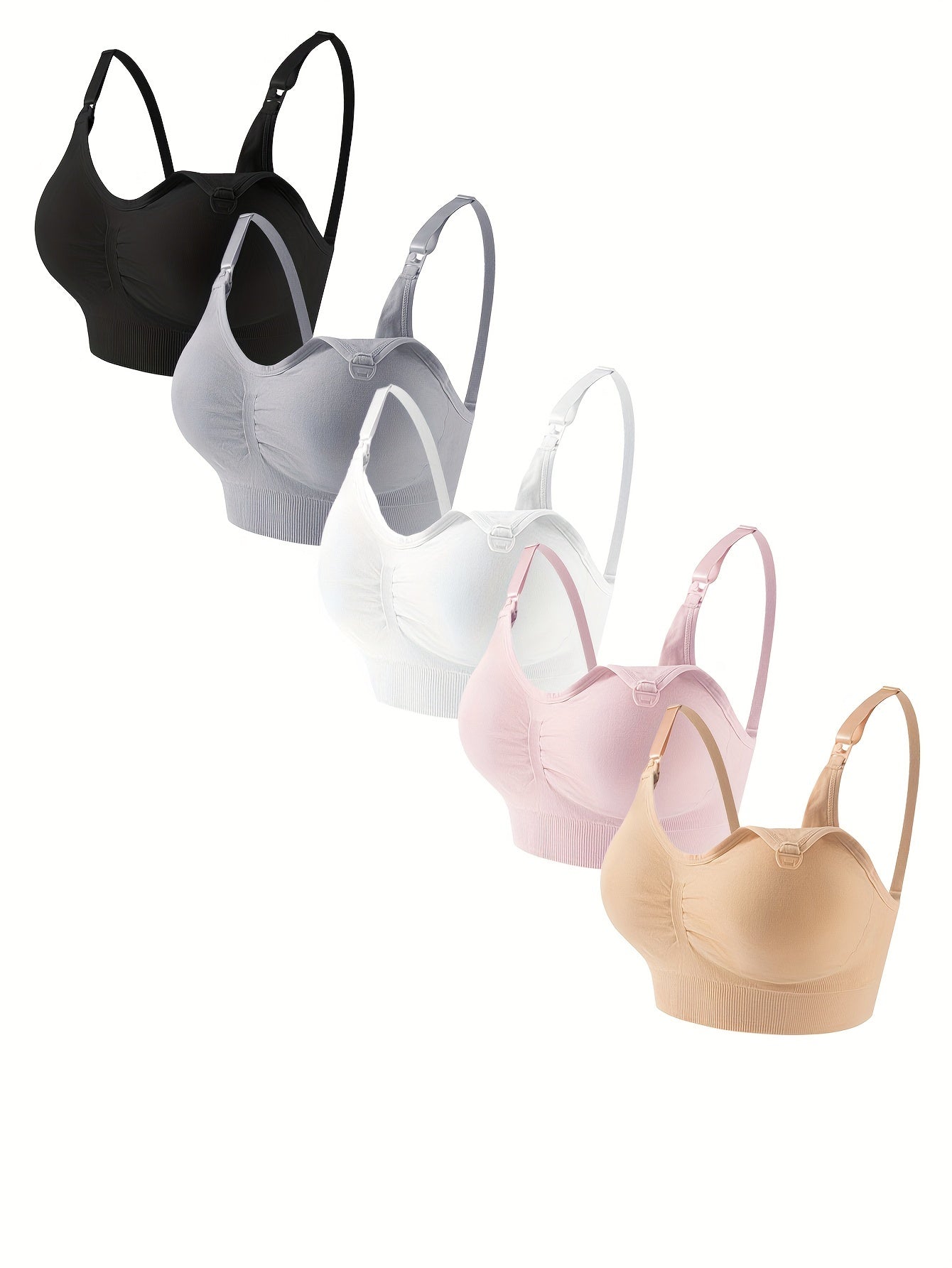 Soft and Comfortable Maternity Nursing Bras Set